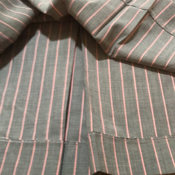 🌸NEW🌸 Moschino Cheap and Chic Vintage Rare Pink Pinstripe Skirt - Picture 8 of 15